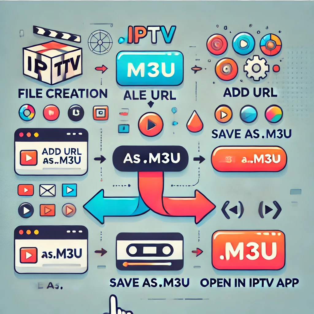 How to Create an IPTV M3U Playlist ?